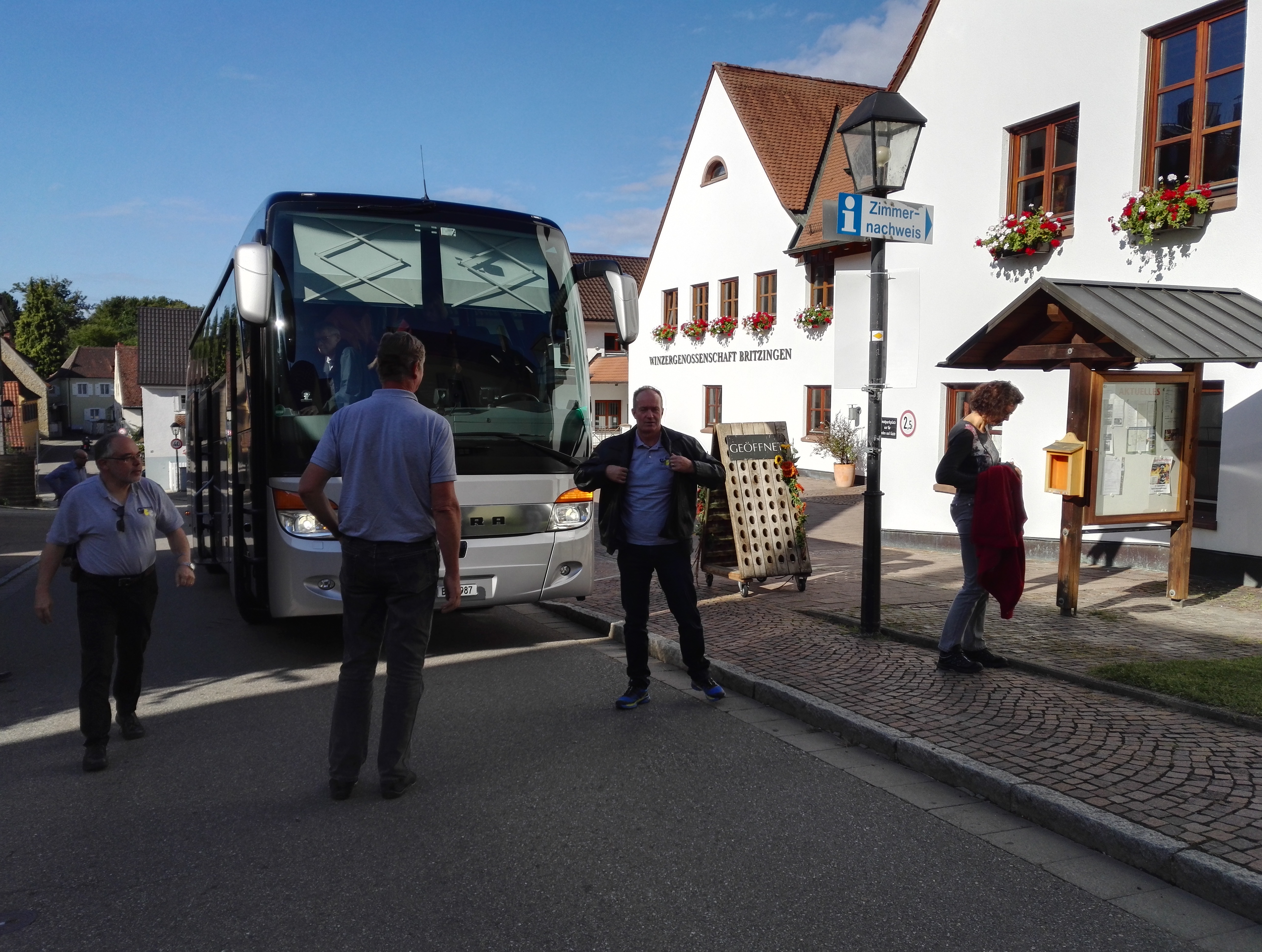 Ankunft Britzingen